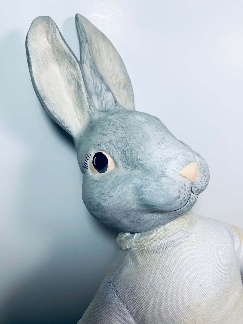 Vintage Duncan Ceramic Easter Bunny Rabbit doll body craft